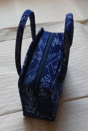 画像4: 綿絽竹格子に万寿菊