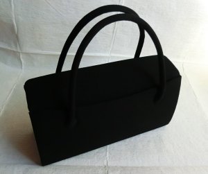画像2: かぶせ型バッグ（ブラックフォーマル）